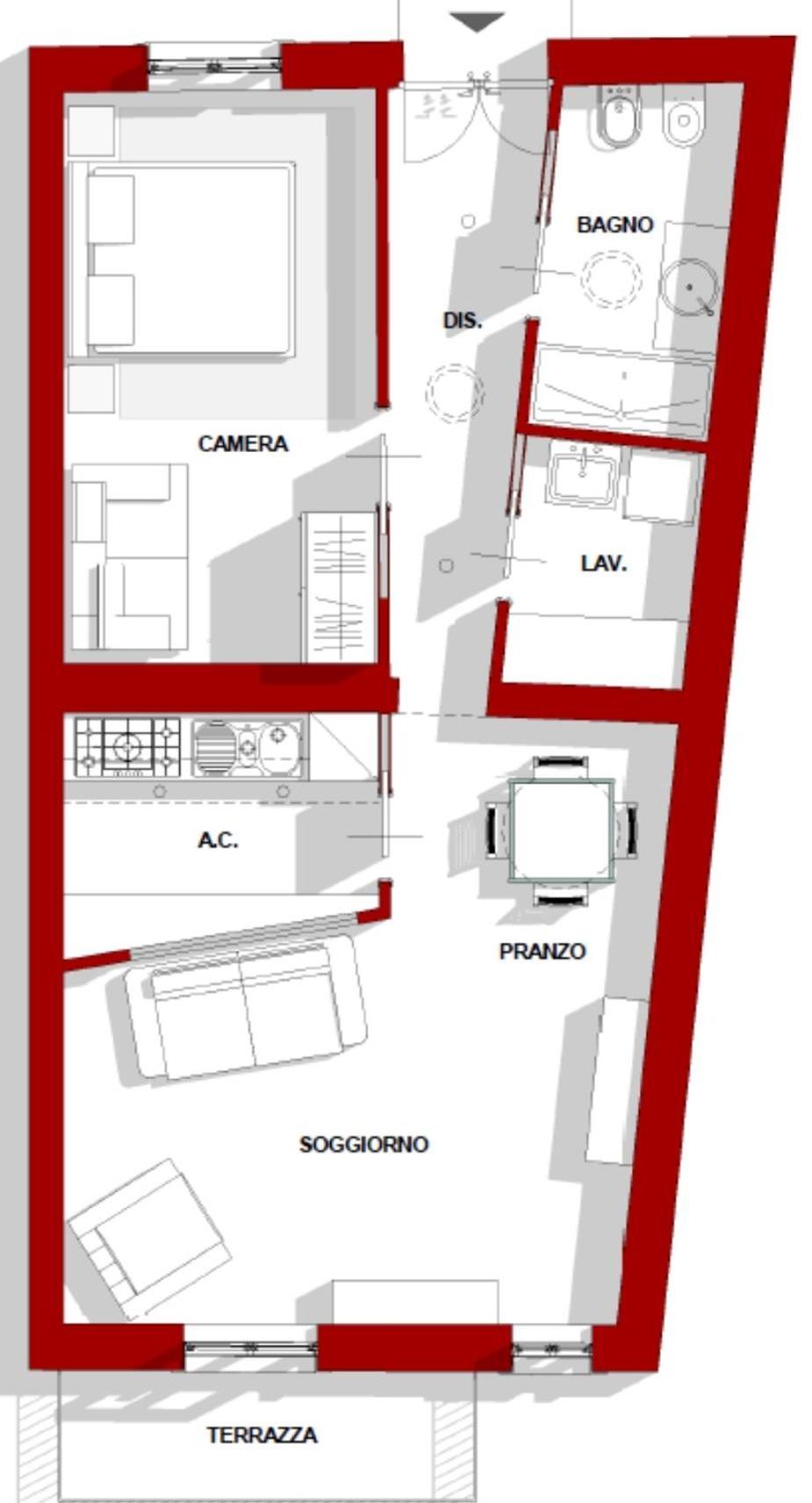 Apartament La Casa Al Mare Porto Santo Stefano  Zewnętrze zdjęcie